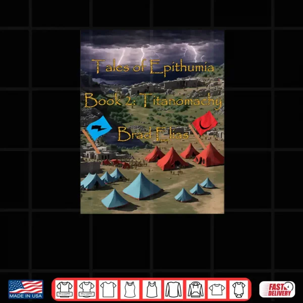 Tales of Epithumia Book 2 Shirt 4 Design Tales of Epithumia Book 2 Shirt