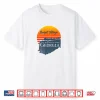 Sunset Village Georgia Peach State Vintage Sunset Shirt