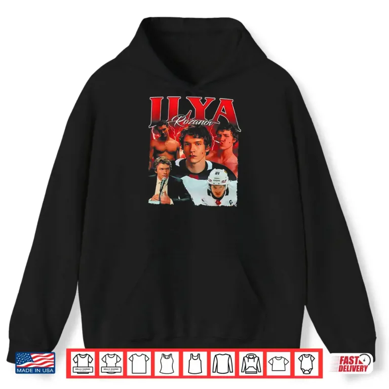 Ilya Rozanov Shane Hollander Vintage Retro 90s Shirt 2 Hoodie Ilya Rozanov Shane Hollander Vintage Retro 90s Shirt