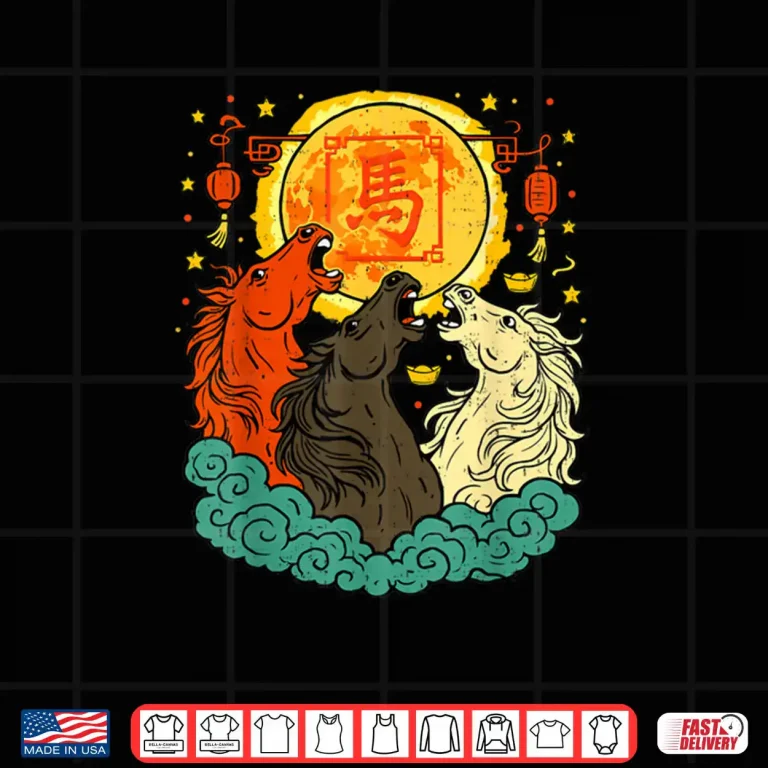 Chinese New Year 2026 Year of The Horse Lunar New Year 2026 Shirt 4 Design Chinese New Year 2026 Year of The Horse Lunar New Year 2026 Shirt 1