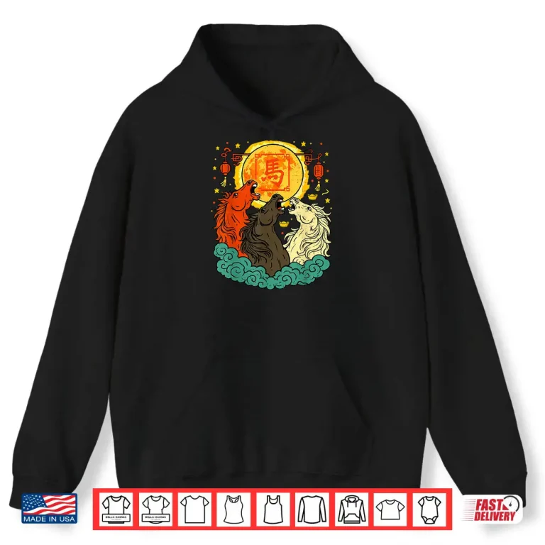 Chinese New Year 2026 Year of The Horse Lunar New Year 2026 Shirt 2 Hoodie Chinese New Year 2026 Year of The Horse Lunar New Year 2026 Shirt 1