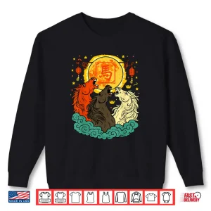Sweatshirt Chinese New Year 2026 Year of The Horse Lunar New Year 2026 Shirt 1