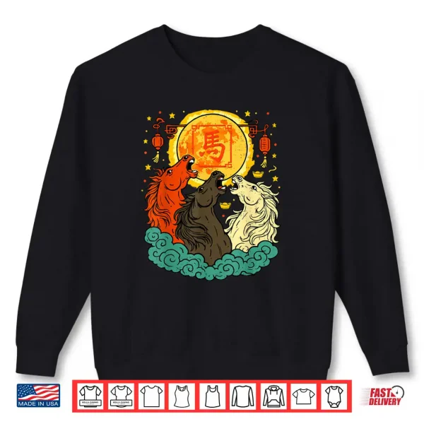 Chinese New Year 2026 Year of The Horse Lunar New Year 2026 Shirt 1 Sweatshirt Chinese New Year 2026 Year of The Horse Lunar New Year 2026 Shirt 1
