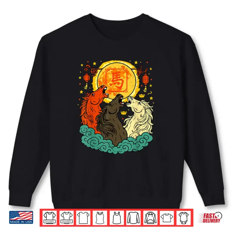 Chinese New Year 2026 Year of The Horse Lunar New Year 2026 Shirt 1 Sweatshirt Chinese New Year 2026 Year of The Horse Lunar New Year 2026 Shirt 1