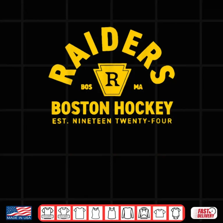 Design Boston Hockey Raiders Established 1924 Shirt