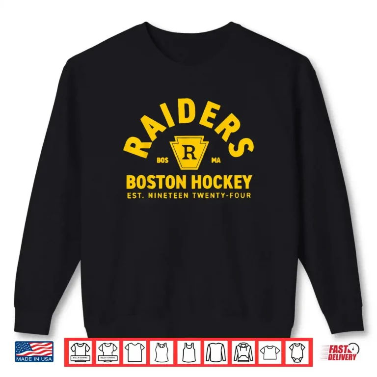 Sweatshirt Boston Hockey Raiders Established 1924 Shirt