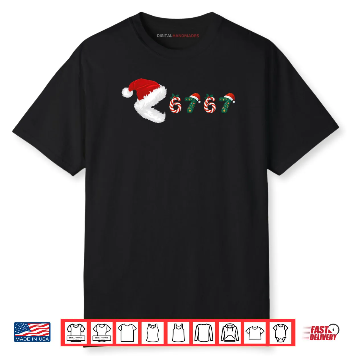 Merry Christmas Pajamas Eating 67 Meme Six Seven Shirt Merry Christmas Pajamas Eating 67 Meme Six Seven Shirt
