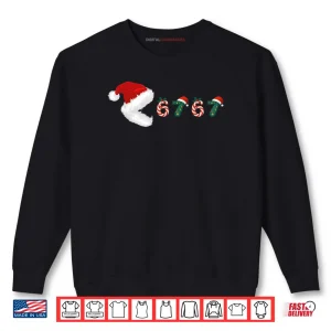 Sweatshirt Merry Christmas Pajamas Eating 67 Meme Six Seven Shirt
