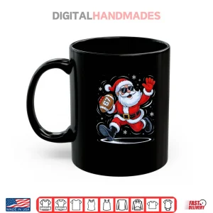 Mug Football Santa 67 Christmas Xmas Holiday Shirt
