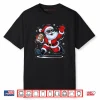 Football Santa 67 Christmas Xmas Holiday Shirt