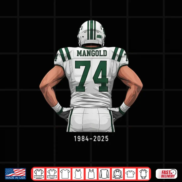 Design Nick Mangold A True Jet 74 Football Legend Memorial Shirt