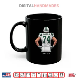 Mug Nick Mangold A True Jet 74 Football Legend Memorial Shirt