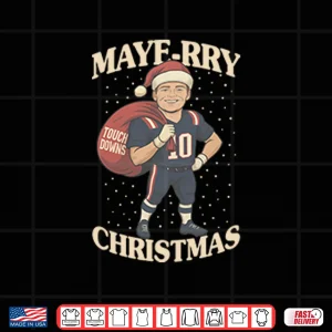 Design Drake Maye Maye rry Christmas Shirt