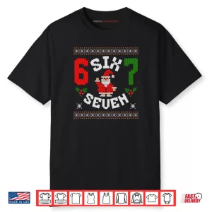 67 Meme Six Seven Christmas Ugly Shirt