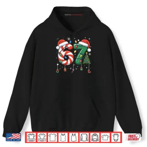 Hoodie 67 Meme Six Seven Christmas Shirt