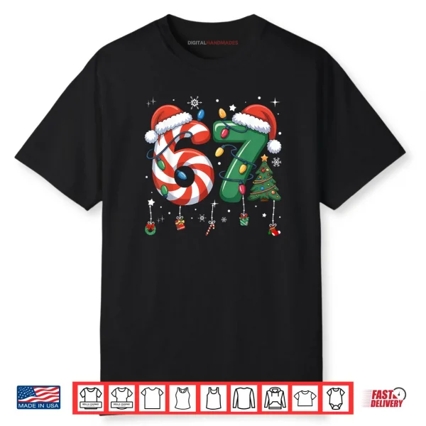 67 Meme Six Seven Christmas Shirt