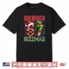 Skibidi Rizzmas 67 Christmas Six Seven Xmas Shirt