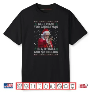 Dad of The Little Who Funny Christmas Pregnancy Announcement Shirt