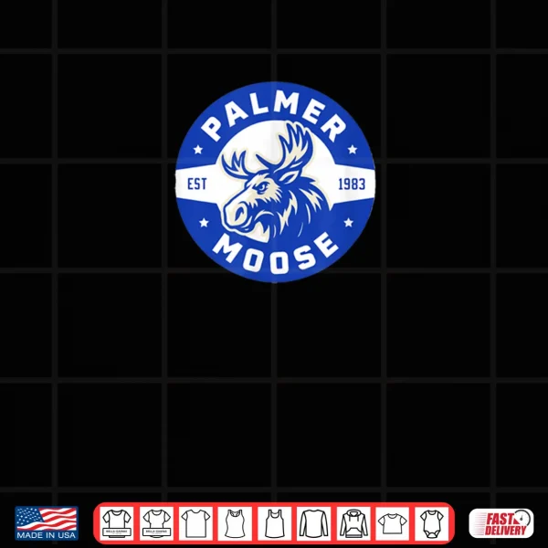 Palmer Moose Hockey 2025 Shirt 4 Design Palmer Moose Hockey 2025 Shirt