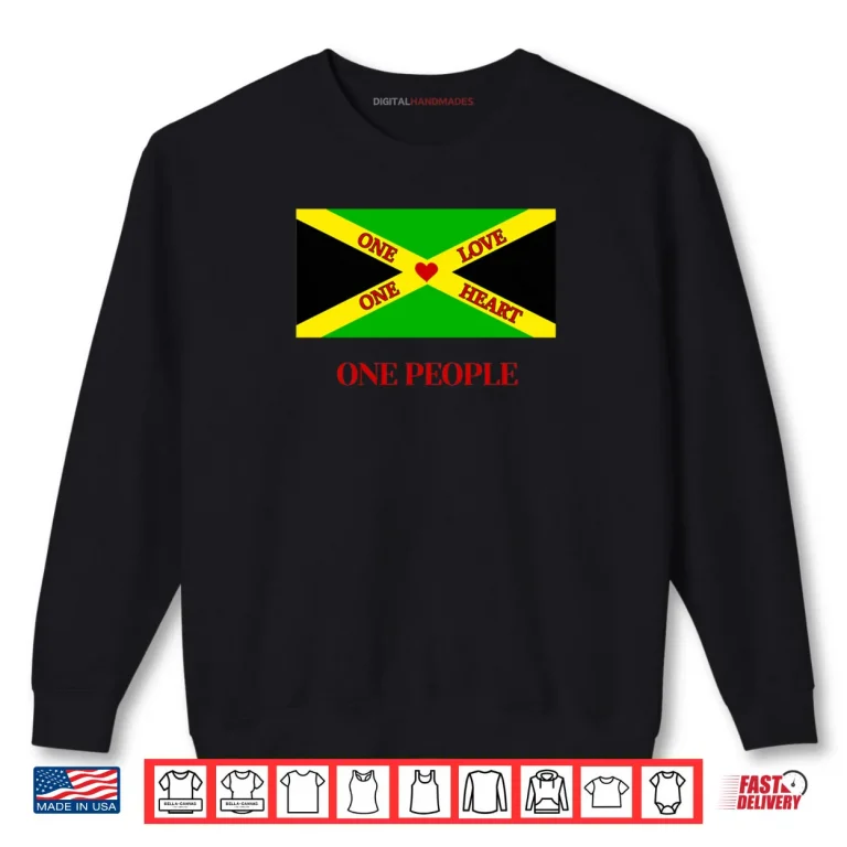 Sweatshirt I Love Jamaica Shirt