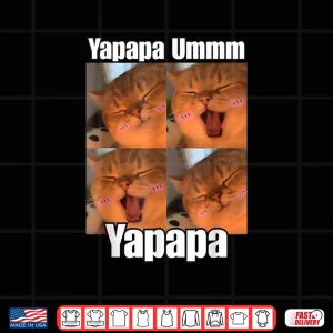 Yapapa Ummmm Funny Yapapa Cat Trendy Meme Trending Shirt 4 Design Yapapa Ummmm Funny Yapapa Cat Trendy Meme Trending Shirt