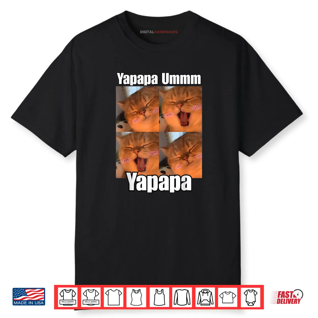 Yapapa Ummmm Funny Yapapa Cat Trendy Meme Trending Shirt Yapapa Ummmm Funny Yapapa Cat Trendy Meme Trending Shirt