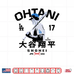 Design Shohei Ohtani JPN X USA Shirt 1