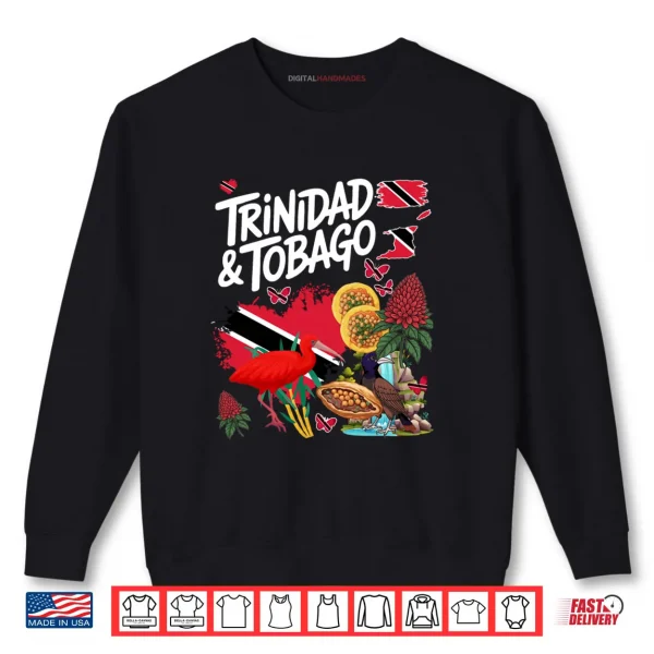 Trinidad Flag Trinidad & Tobago Culture Shirt 1 Sweatshirt Trinidad Flag Trinidad Tobago Culture Shirt
