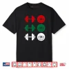 Ho Ho Ho Funny Dumbbell Christmas Weightlifting Gym Workout Shirt