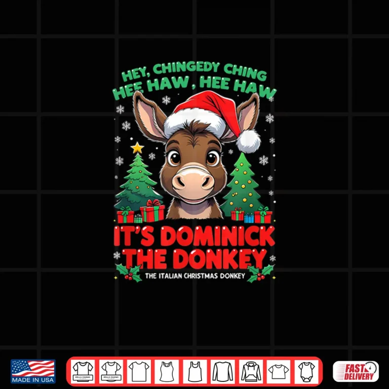 Design Dominick Donkey Cheer Mi Burrito Sabanero Mexican Christmas Shirt