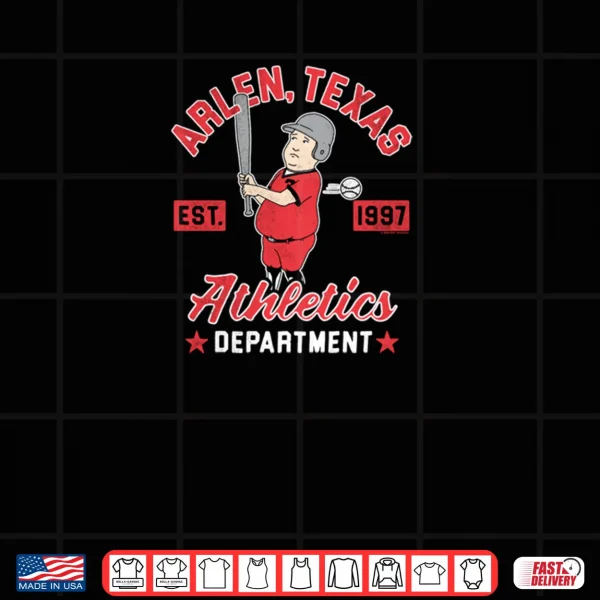 Design King of the Hill Arlen Texas Athletics Department Cartoon Shirt