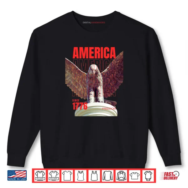 America First Eagle Shirt 1 Sweatshirt America First Eagle Shirt