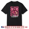 67 Days of School Girls Coquette Bow 67th Day of School Shirt
