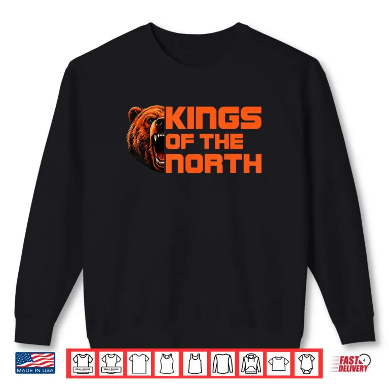 Sweatshirt Kings of The North Roaring Bear Shirt