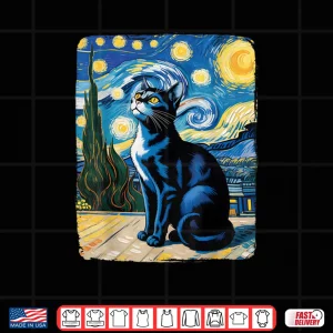 Cat Lover Starry Night Van Gogh Meme for Cat Cat Mom Cat Dad Shirt 4 Design Cat Lover Starry Night Van Gogh Meme for Cat Cat Mom Cat Dad Shirt