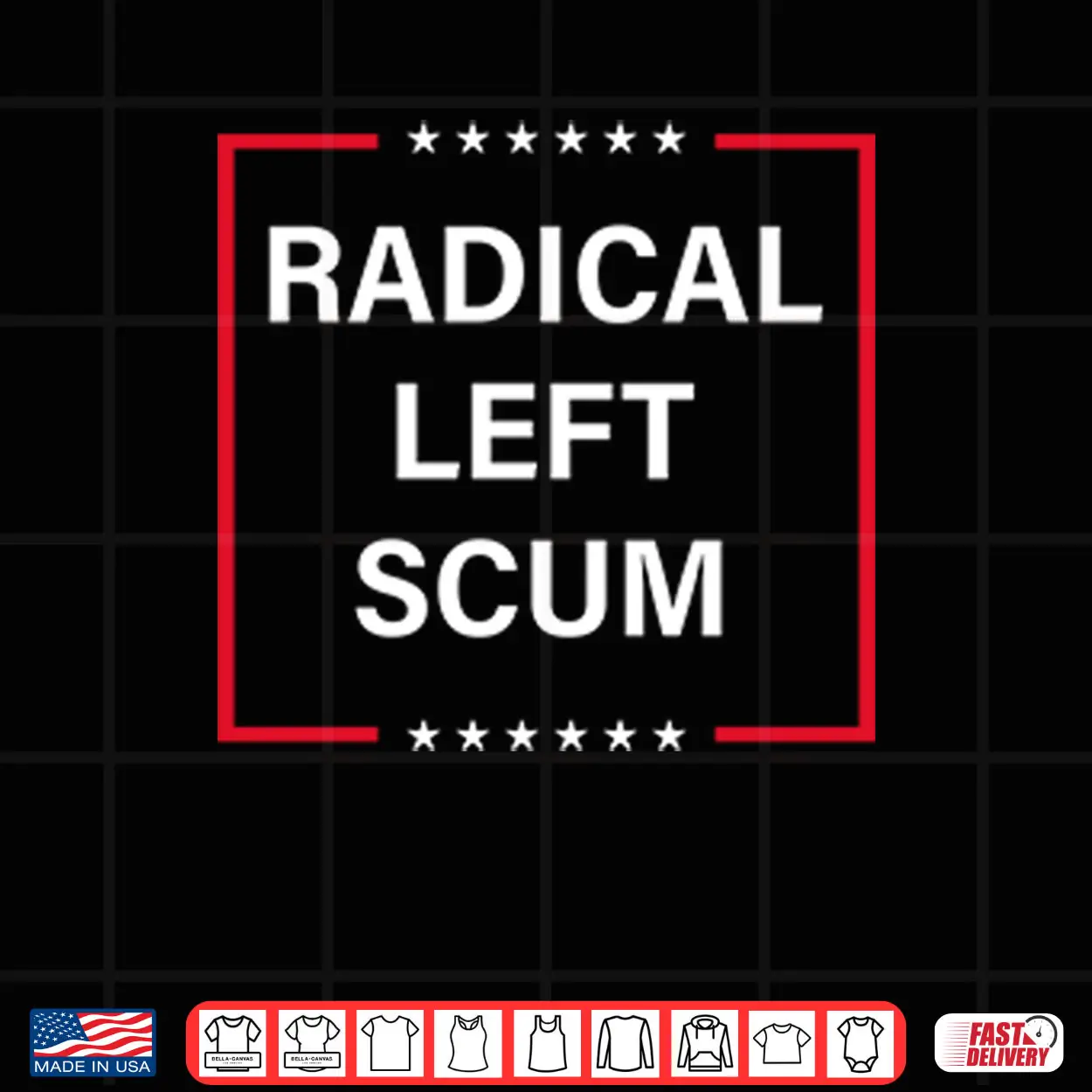 Radical Left Scum Shirt Radical Left Scum Shirt