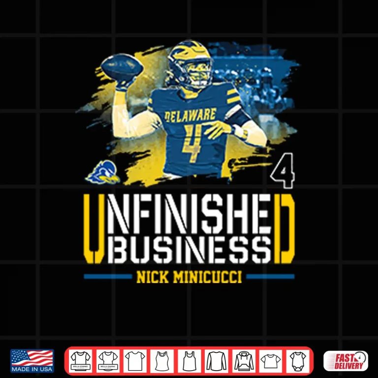 Nicholas Minicucci Unfinished Business Shirt 4 Design Nicholas Minicucci Unfinished Business Shirt