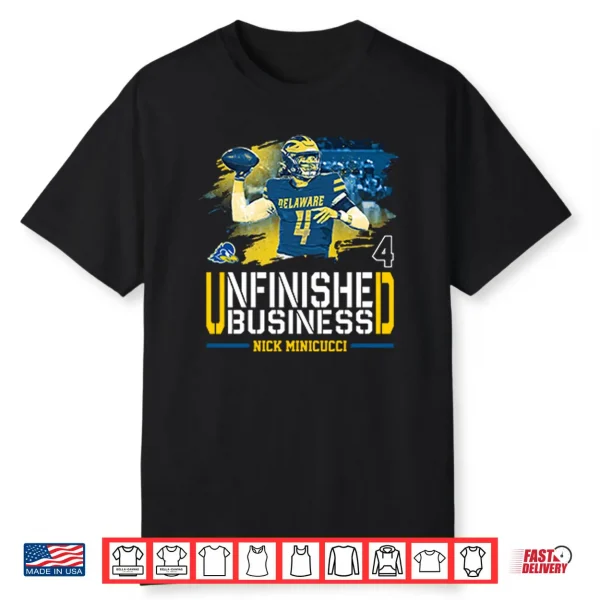 Nicholas Minicucci Unfinished Business Shirt