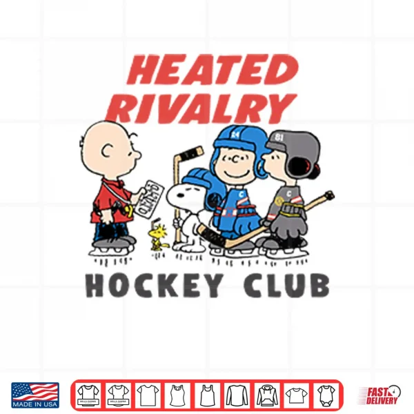 Design Heated Rivalry Hockey Club Peanuts Shirt