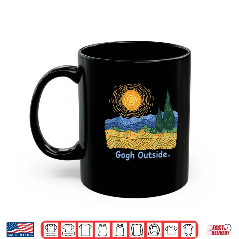 Gogh Outside Starry Night Shirt 3 Mug Gogh Outside Starry Night Shirt