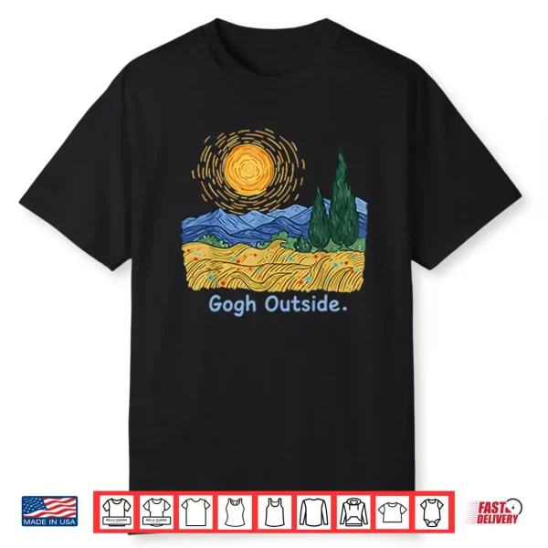 Gogh Outside Starry Night Shirt