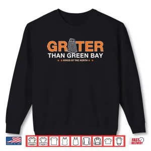 Sweatshirt Chicago Bears Grater Than Green Bay Shirt