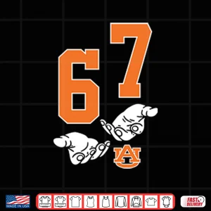 Design Auburn Tigers 67 Shirt