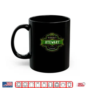 Mug Stewart Whiskey Old Irish Family Names Whisky Brands Shirt