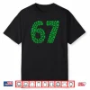 Six Seven Meme 67 St Patrick’s Day Shamrocks Shirt