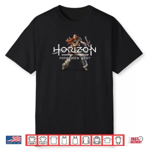 Horizon Forbidden West Aloy Combat Pose Portrait Shirt