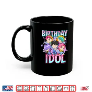 Kpop Demon Hunters Birthday Idol Cute Chibi Group Shot Shirt 3 Mug Kpop Demon Hunters Birthday Idol Cute Chibi Group Shot Shirt