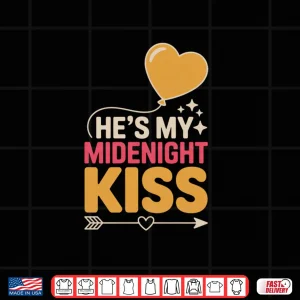 Design Hes My Midnight Kiss Happy New Year Matching Couples Shirt 1