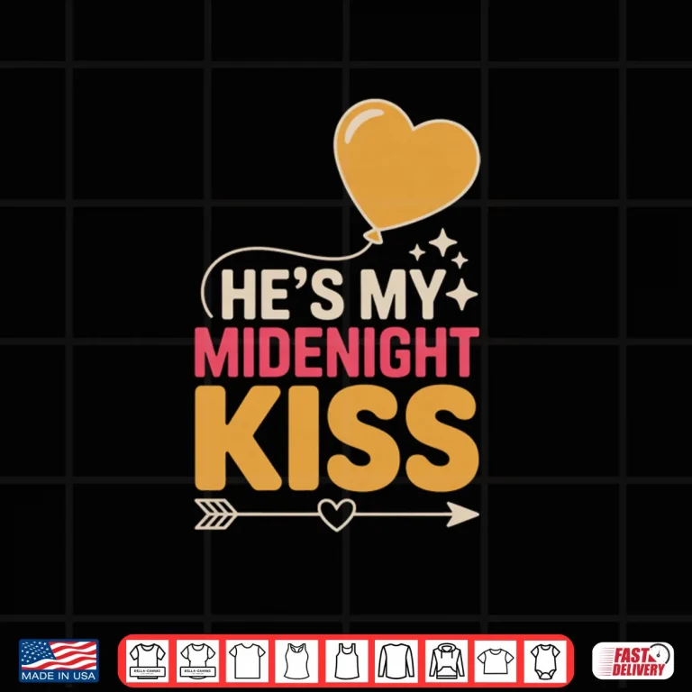 He's My Midnight Kiss Happy New Year Matching Couples Shirt 4 Design Hes My Midnight Kiss Happy New Year Matching Couples Shirt 1