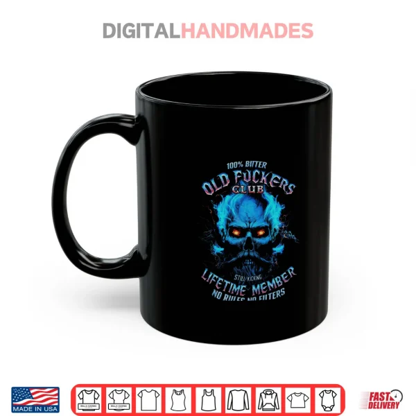 Mug GEN X 100% Bitter Old Fucker Club Shirt